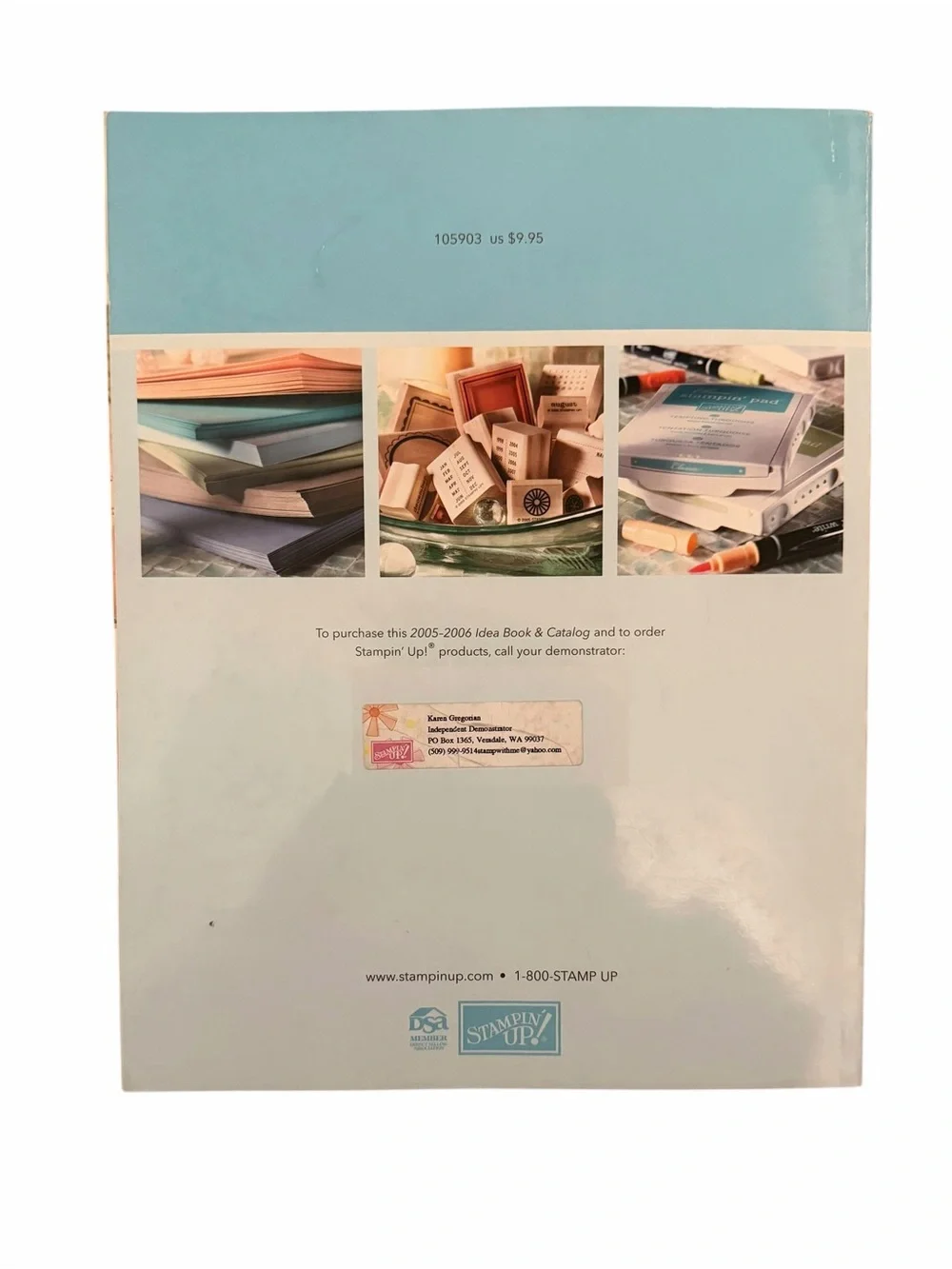 Stampin' Up! Idea Book & Catalog 2005-2006 Edition